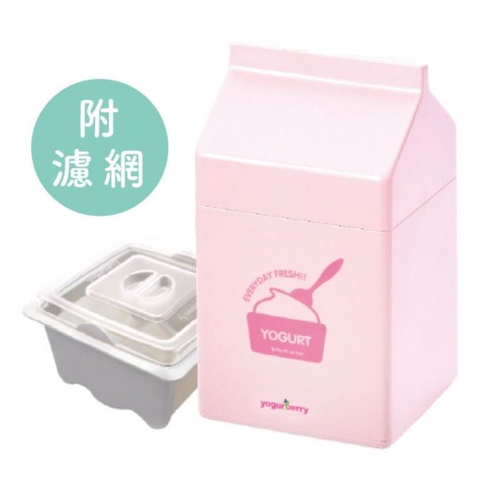 優格蓓麗 All In One免插電優格機 附濾網可做起司 Urmart